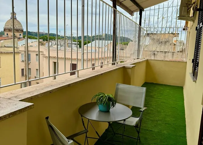 Vatican Roof Luxury Tiffany Terrasse Privée Appartement
